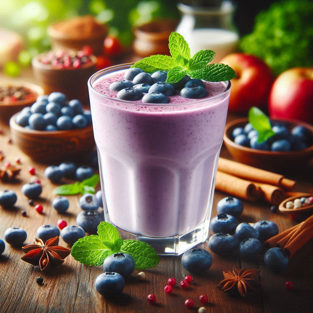 Blueberry Lassi