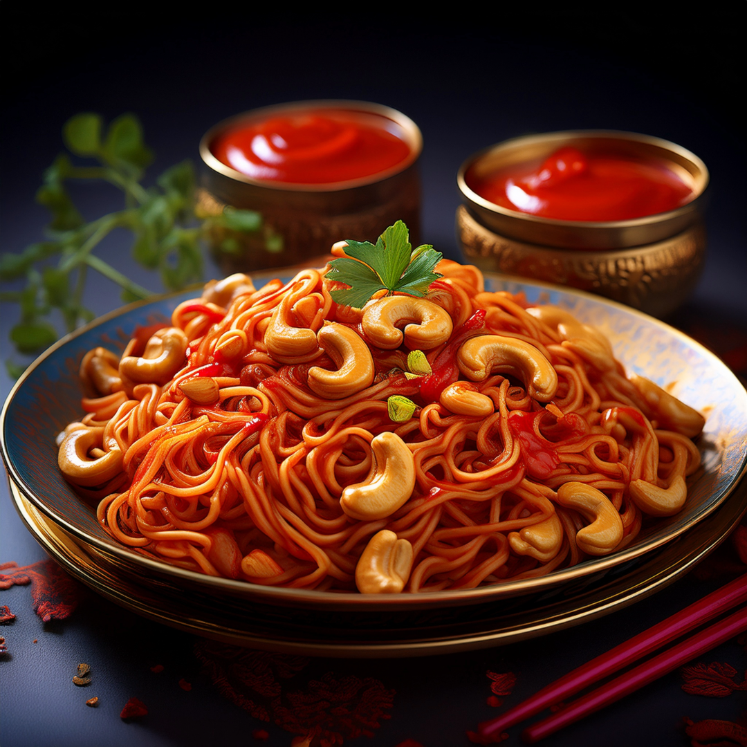 Fiery Peri Peri Kaju Fusion Noodles