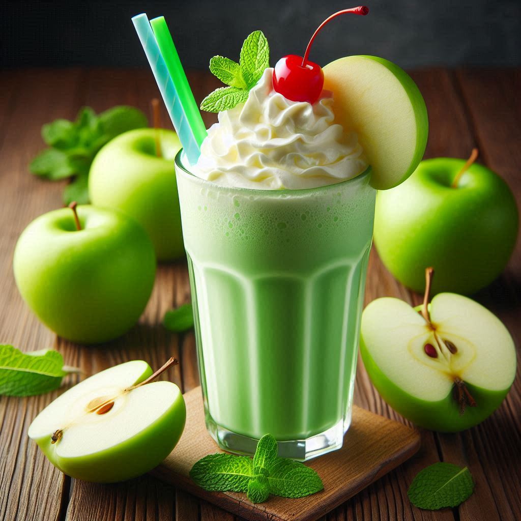 Green Apple Milkshake