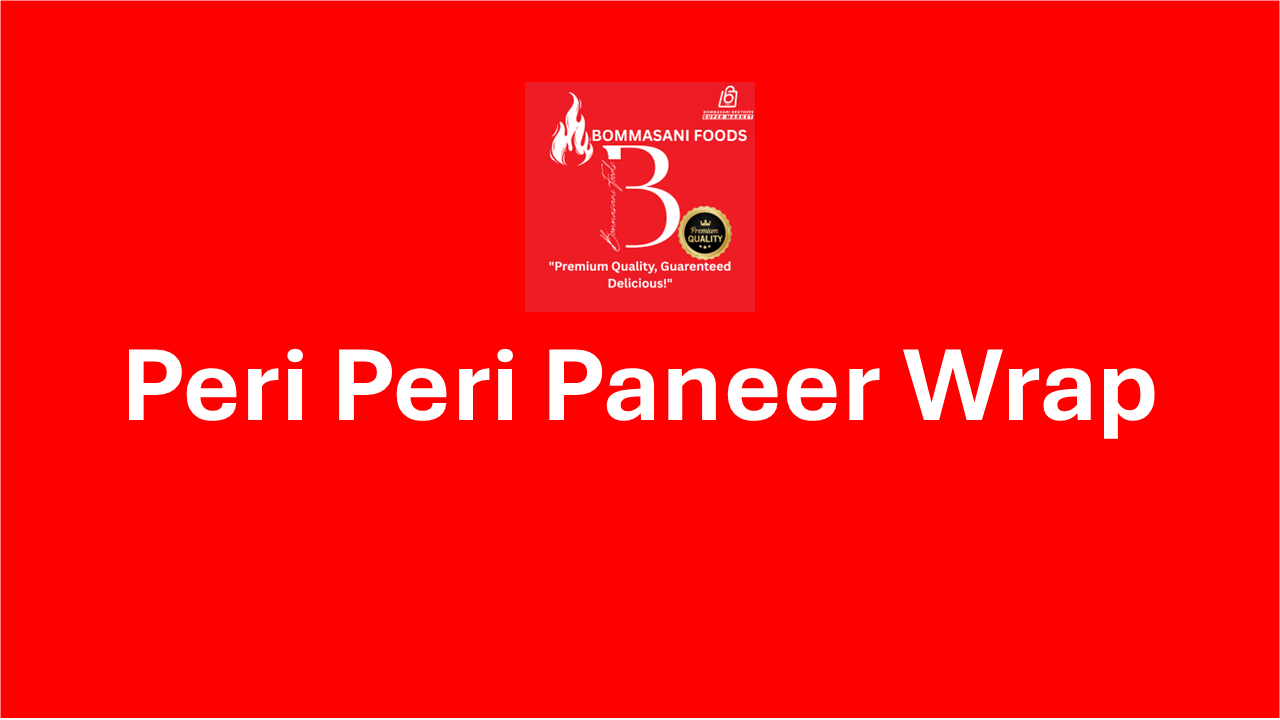 Peri Peri Paneer Wrap