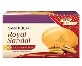 Santoor Royal Sandal 75 G
