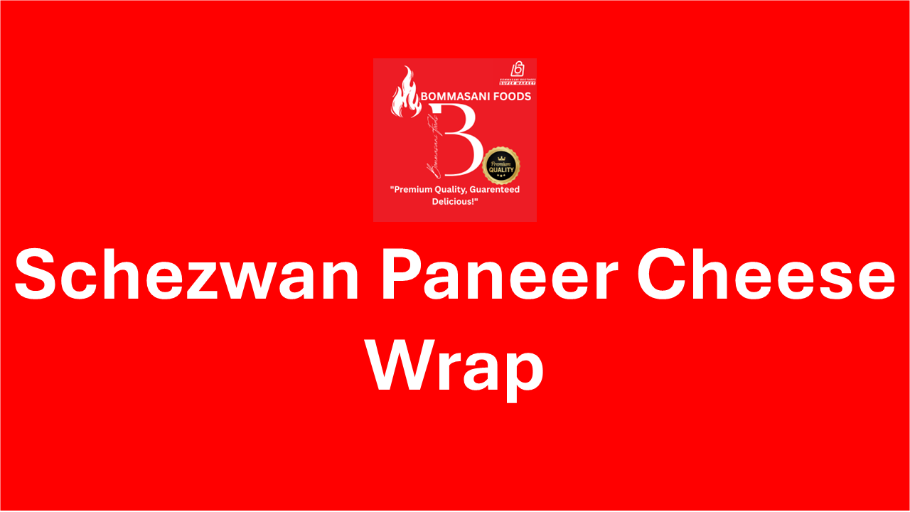 Schezwan Paneer Cheese Wrap