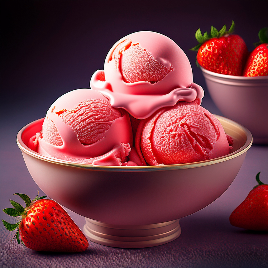 Strawberry Ice Cream
