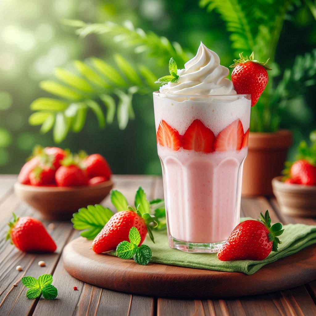 Strawberry Lassi