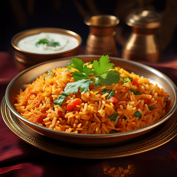 Tangy Tomato Delight Fried Rice