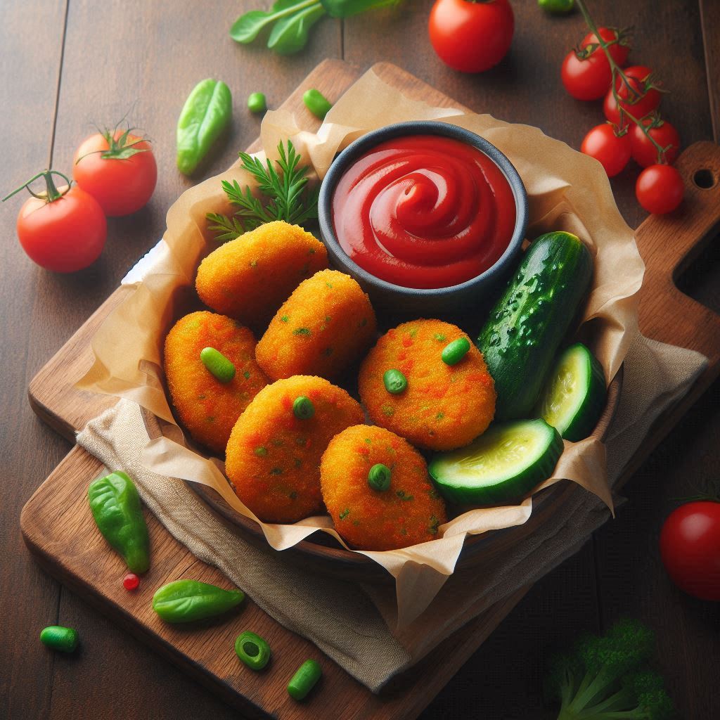 Veg Nuggets - [5 Pieces]