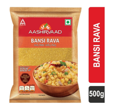 Aashirvaad Bansi Rava 500g