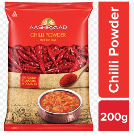 Aashirvaad Chilli Powder 200g