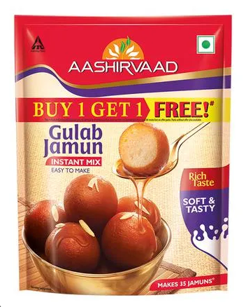 Aashirvaad Gulab Jamun (1+1) pack