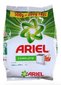 Ariel Detergent Powder 500g + 200g