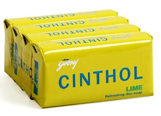 Cinthol Lime Soap 100 G Pack of 4