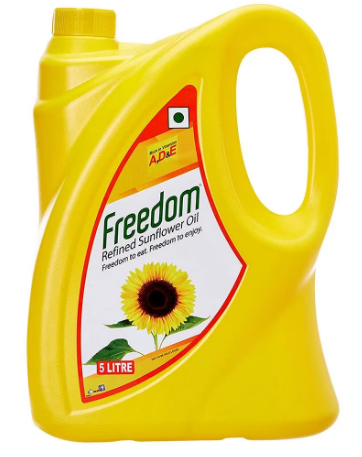 Freedom Refined Sunflower Oil 5 Liter