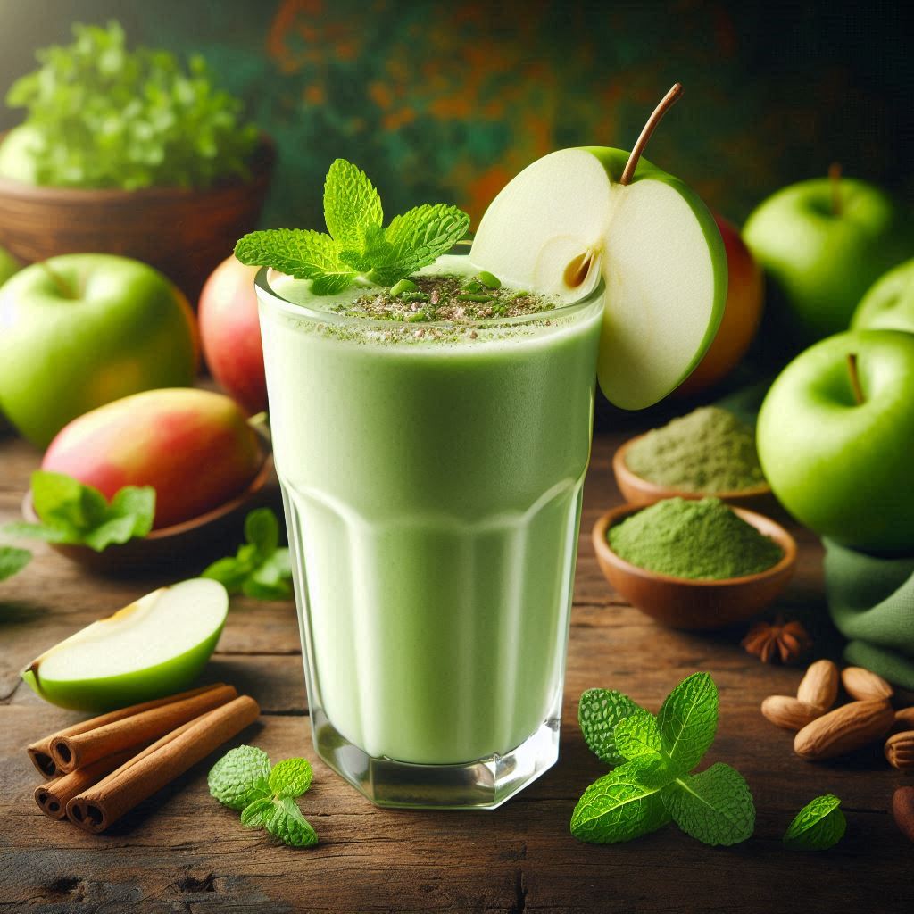 Green Apple Lassi