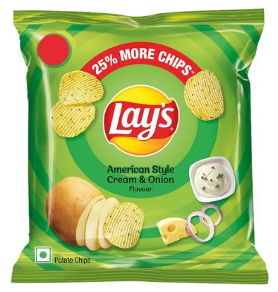 Lays Chips Cream & Onion