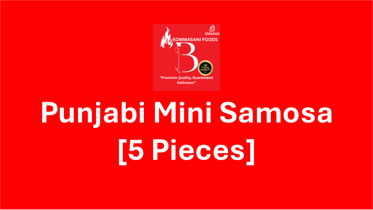 Punjabi Mini Samosa [5 Pieces]