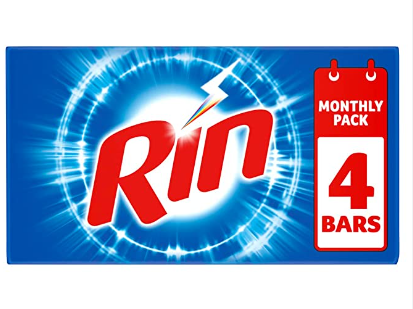 Rin Detergent Bar 4 U X 250g