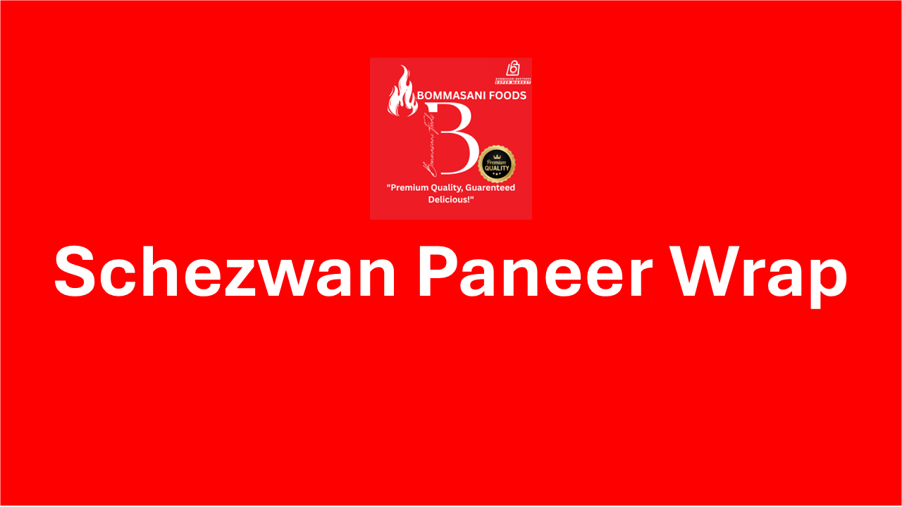 Schezwan Paneer Wrap