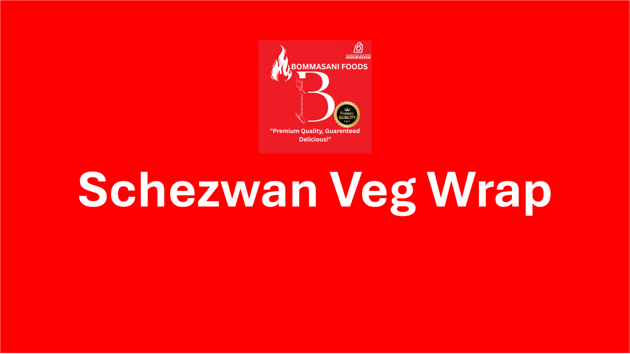 Schezwan Veg Wrap