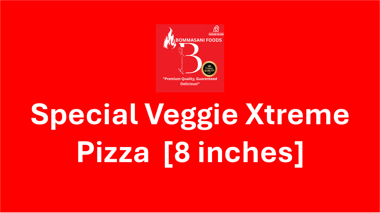 Special Veggie Xtreme Pizza [8 inches]