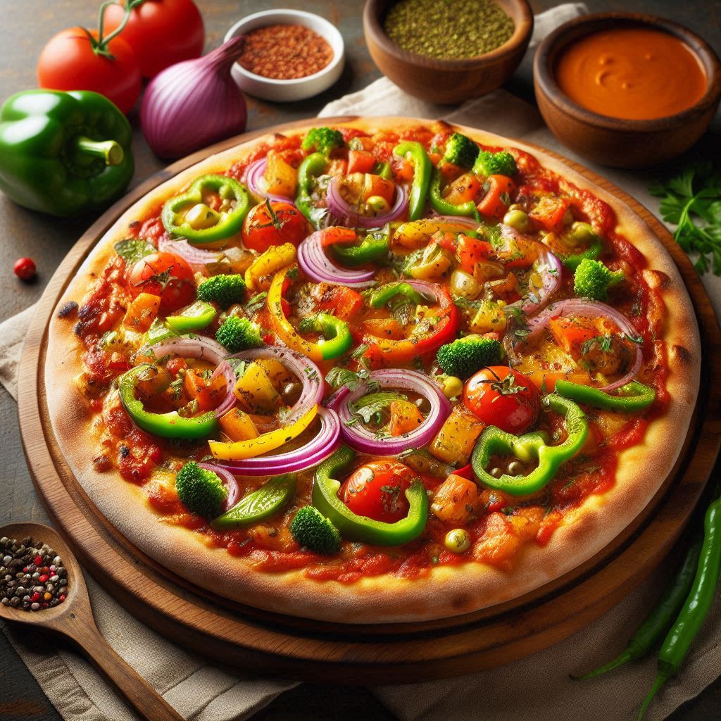 Tandoori Veg Pizza [8 inches]