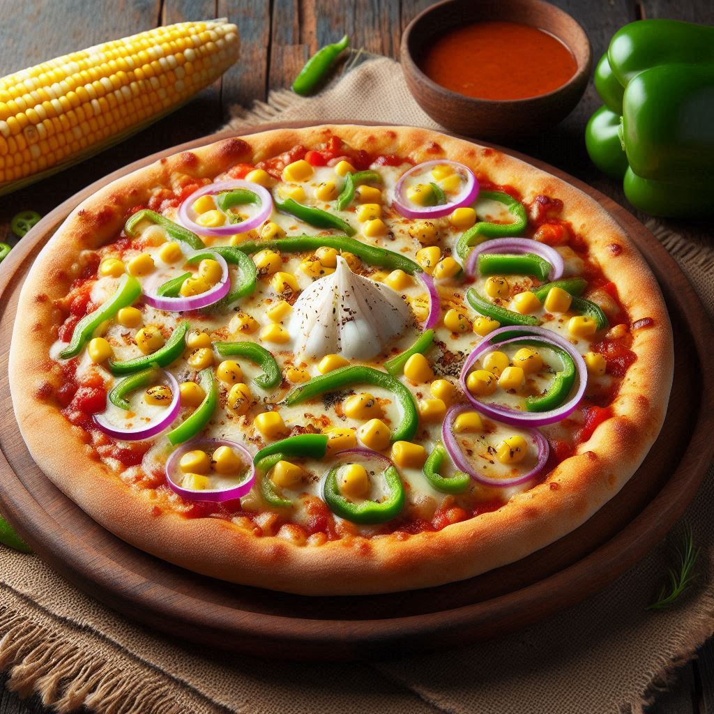 Tandoori Corn Pizza [8 inches]