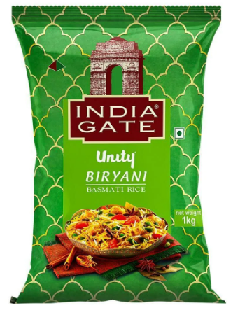 India Gate Unity Basmati Rice KG