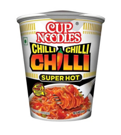 Nissin Cup Noodels Chilli Chilli Chilli Veg