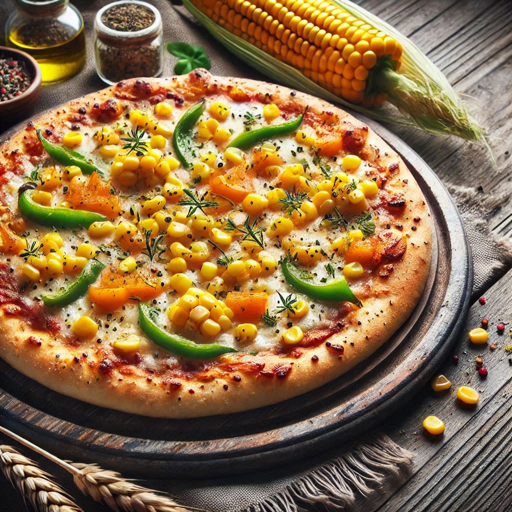 Sweet Corn Pizza [8 Inches]