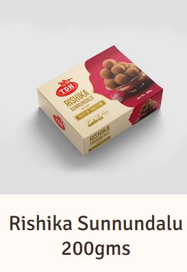 TDH Rishika Sunnundalu 200 Gms